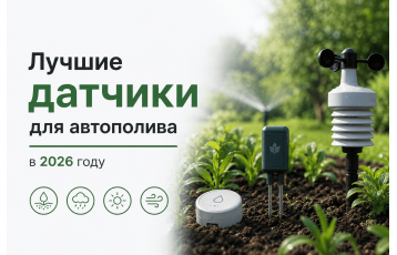 Лучшие датчики для автополива в 2026 году