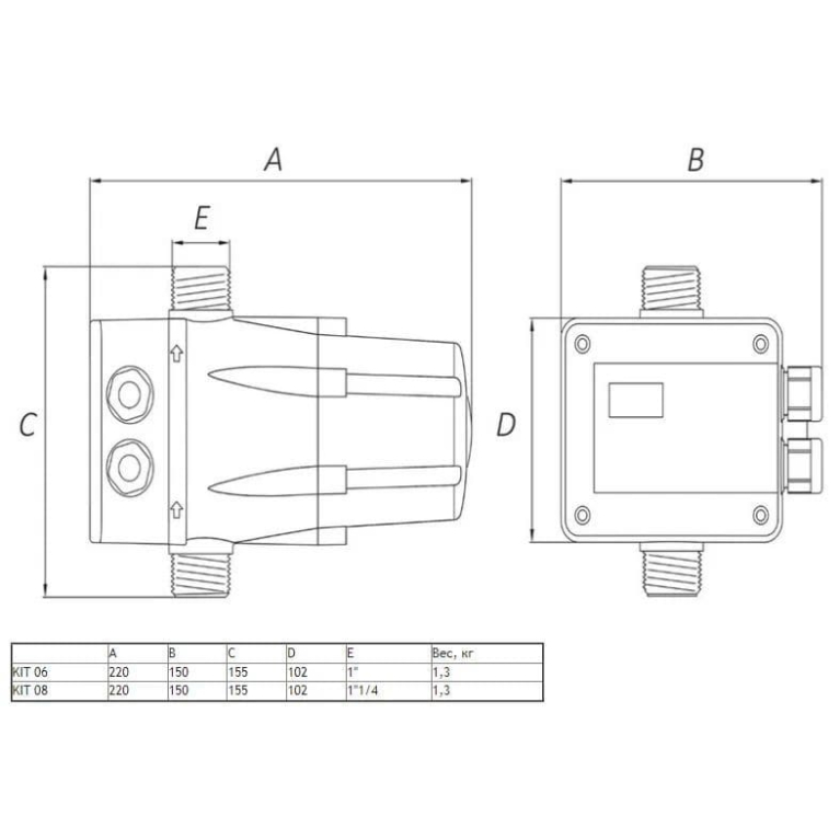 Блок автоматики ESPA-Hidrokinetics KIT07 4000000596