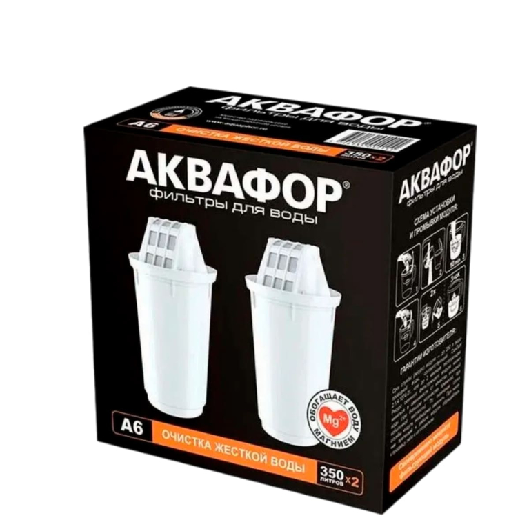 Комплект модулей сменных фильтрующих Аквафор А6 для кувшина (2 шт.) , арт.518589
