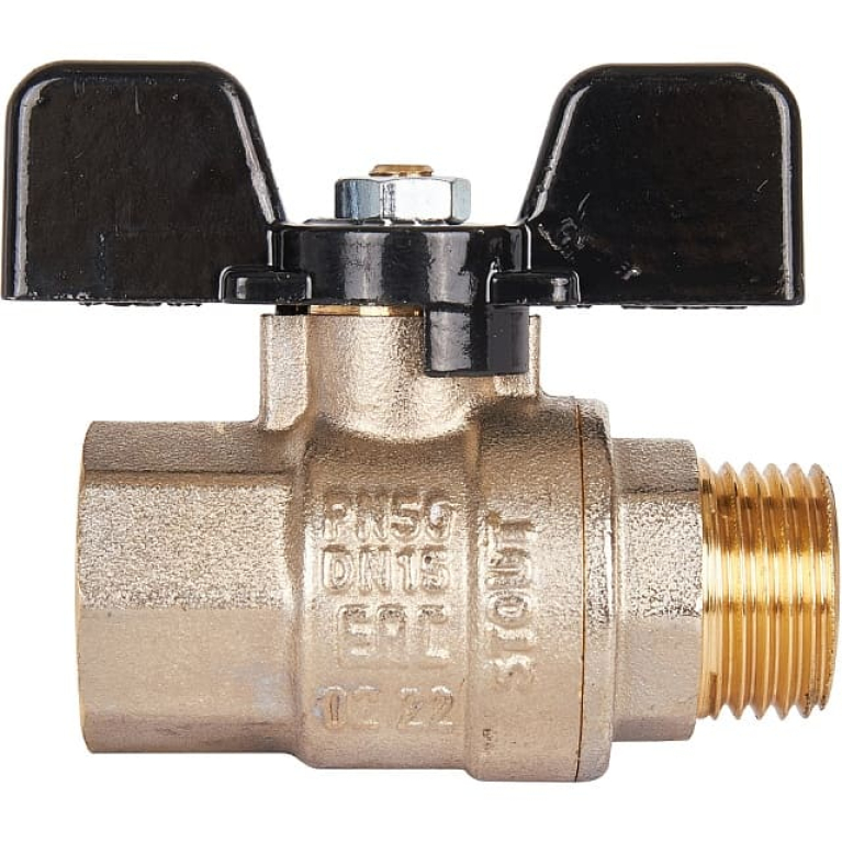 Кран шаровой ВН 1/2" SVB-0004-000015 STOUT