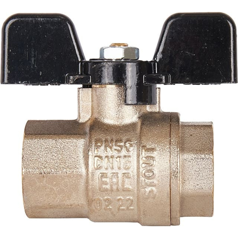 Кран шаровой ВВ 1/2" SVB-0002-000015 STOUT