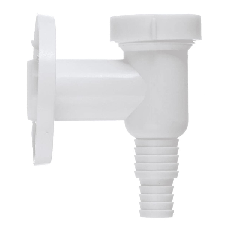 Обратный клапан для стиральной машины на слив d32 мм, 19x22мм, пластик