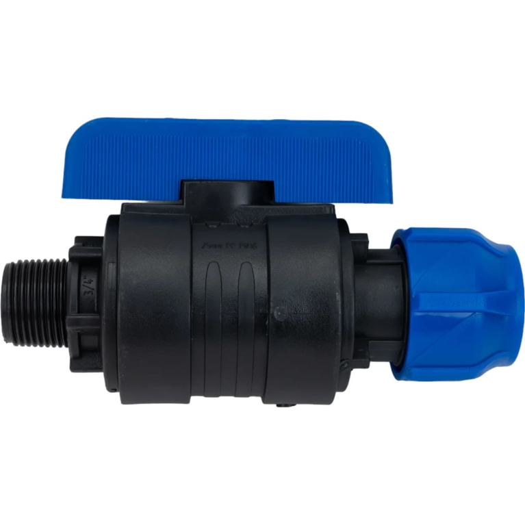 Кран шаровый ПНД 25х3/4"