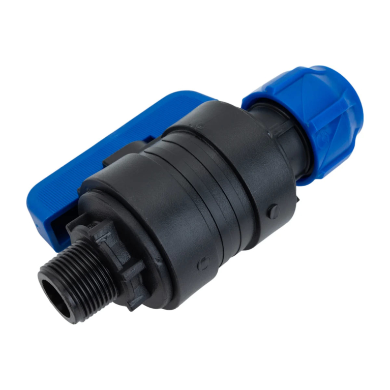 Кран шаровый ПНД 25х3/4"