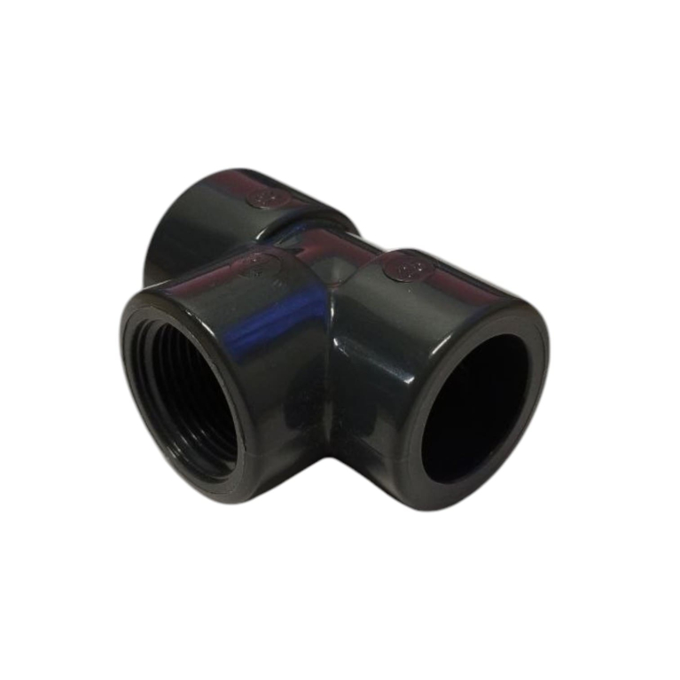 Тройник 90° ПВХ Plimat переходной ВxВР 25x3/4" PN 10