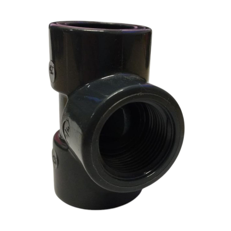 Тройник 90° ПВХ Plimat переходной ВxВР 25x3/4" PN 10
