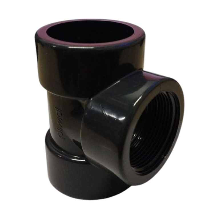 Тройник 90° ПВХ Plimat переходной ВxВР 50x1 1/2 " PN 10 (110364)