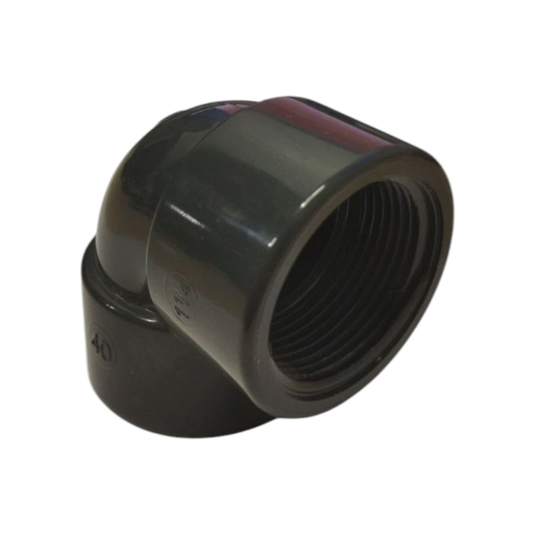 Угол ПВХ 90° Plimat переходной BхВР 40x11/4" PN 10