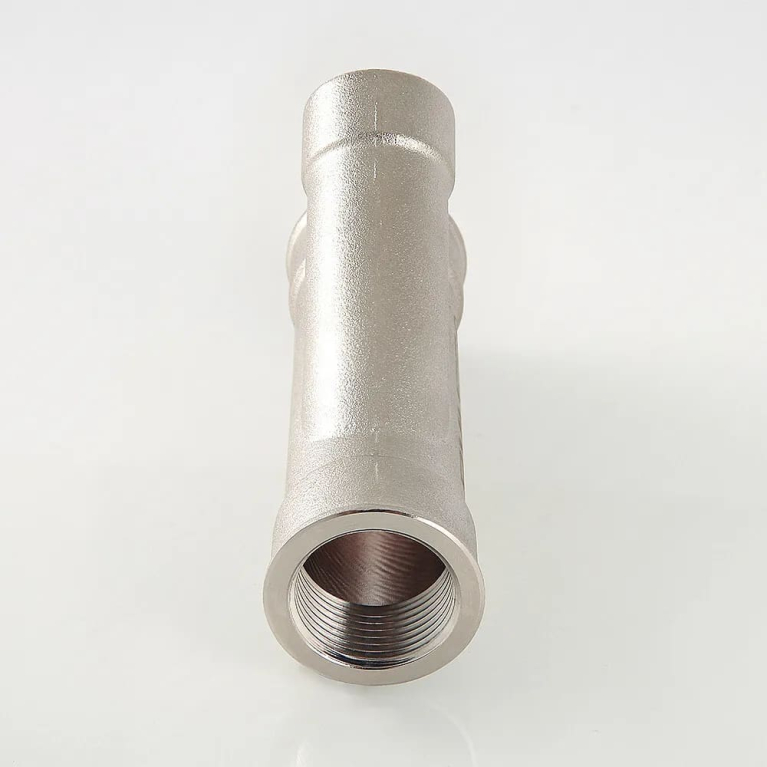 Тройник косой 1"x1/2", для гильзы под погружной датчик VTr.