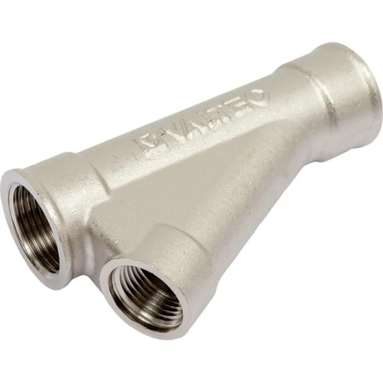 Тройник косой 3/4"x1/2" , для гильзы, погружной датчик VTr																																						
