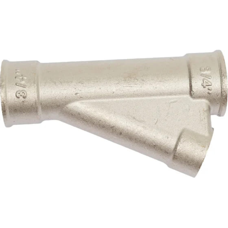 Тройник косой 3/4"x1/2" , для гильзы, погружной датчик VTr