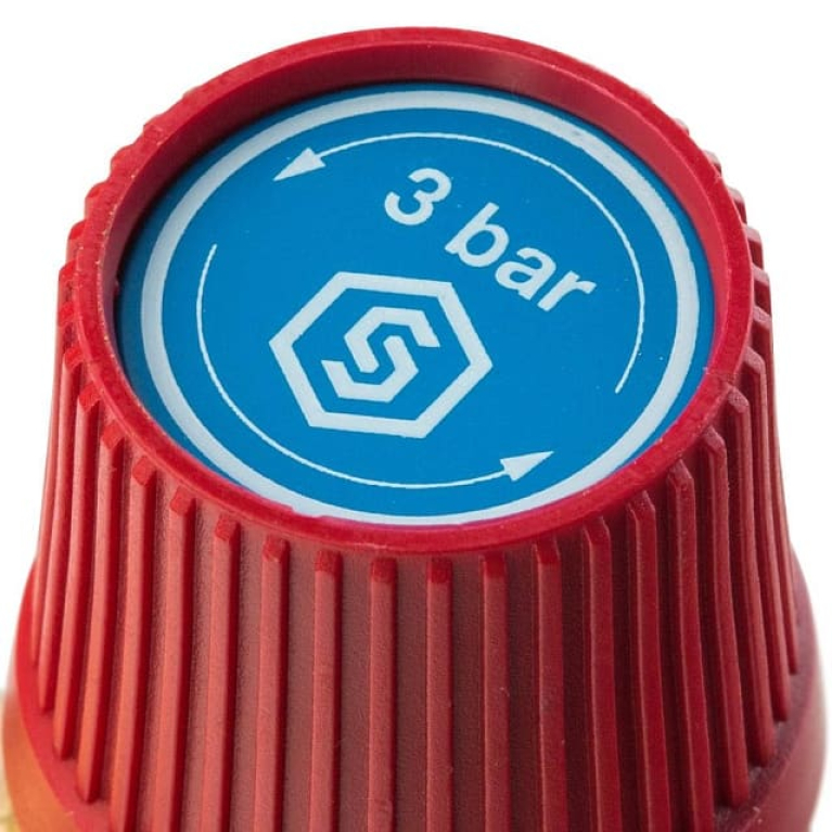 Клапан предохран 1/2" STOUT 3 бара SVS-0001-003015