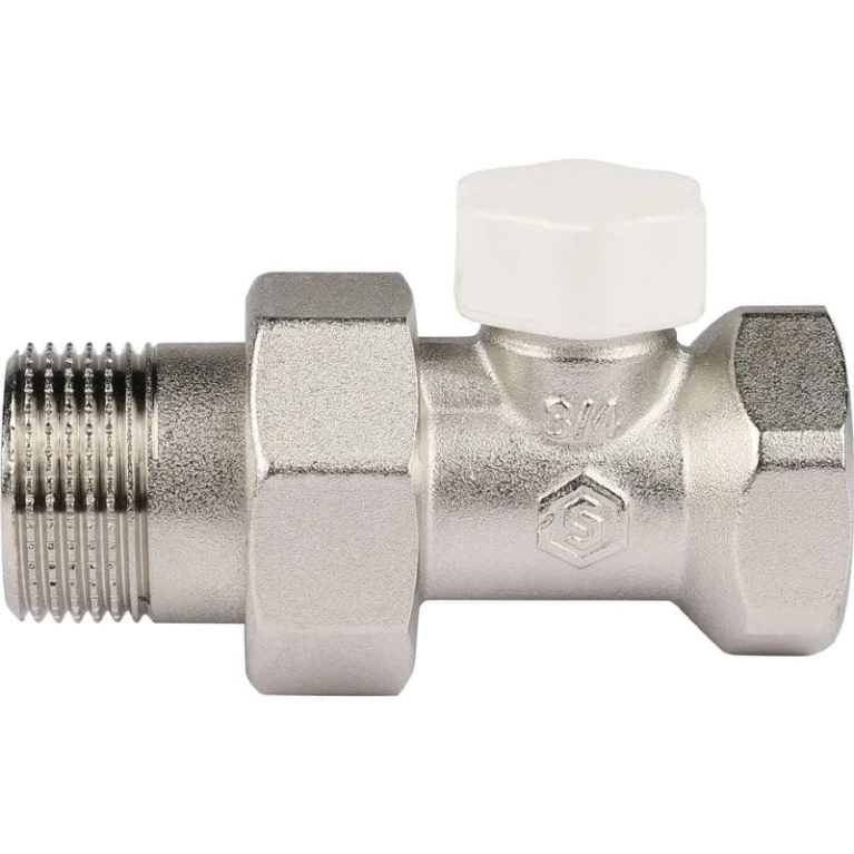 Клапан запорно-балансировочный STOUT, ПРЯМОЙ 3/4",  SVL 1176 000020