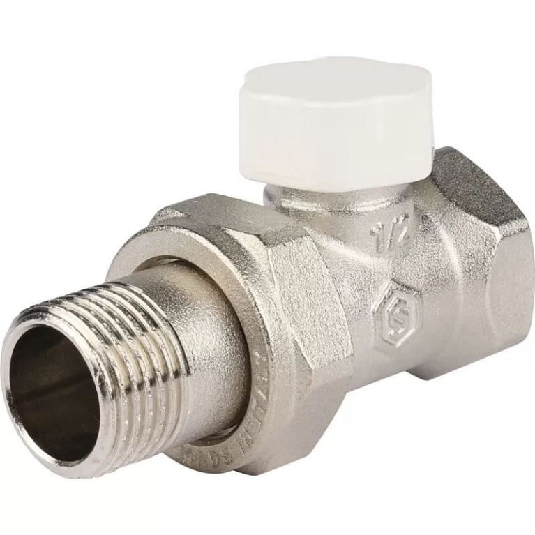 Клапан запорно-балансировочный STOUT, ПРЯМОЙ 1/2", SVL 1176 000015