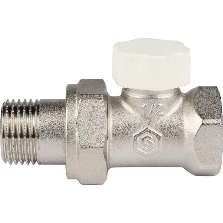 Клапан запорно-балансировочный STOUT, ПРЯМОЙ 1/2", SVL 1176 000015