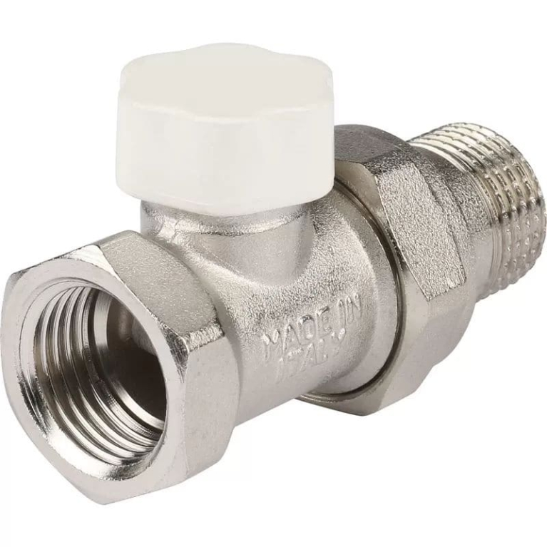 Клапан запорно-балансировочный STOUT, ПРЯМОЙ 1/2", SVL 1176 000015