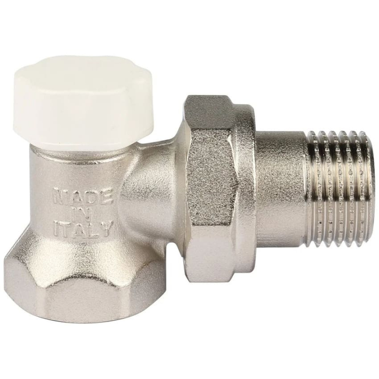 Клапан запорно-балансировочный STOUT, УГЛОВОЙ 1/2",  SVL-1156-000015