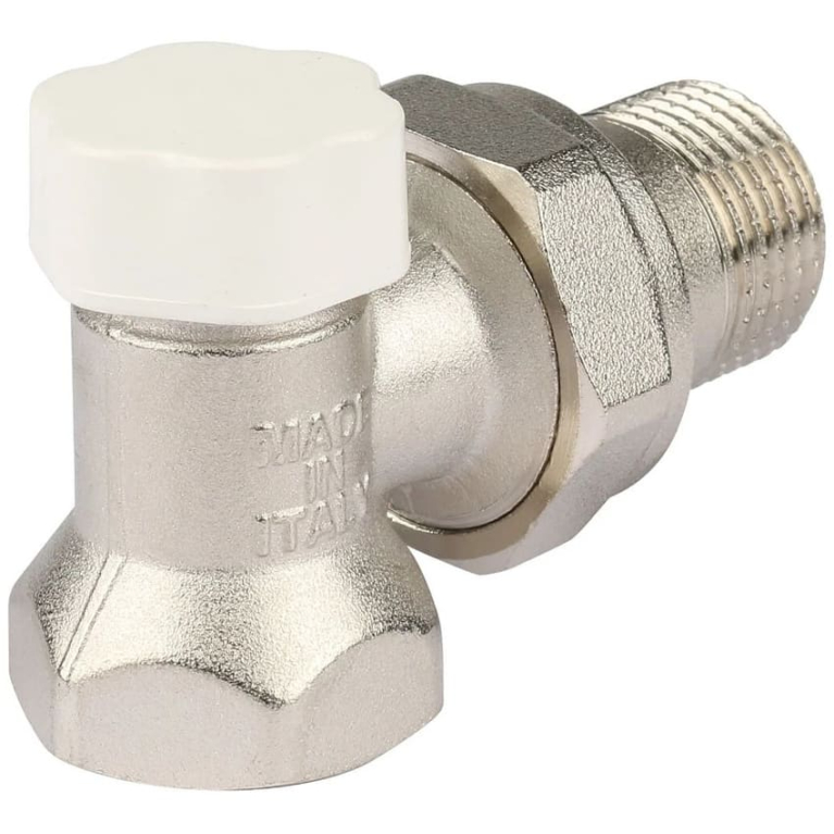 Клапан запорно-балансировочный STOUT, УГЛОВОЙ 1/2",  SVL-1156-000015