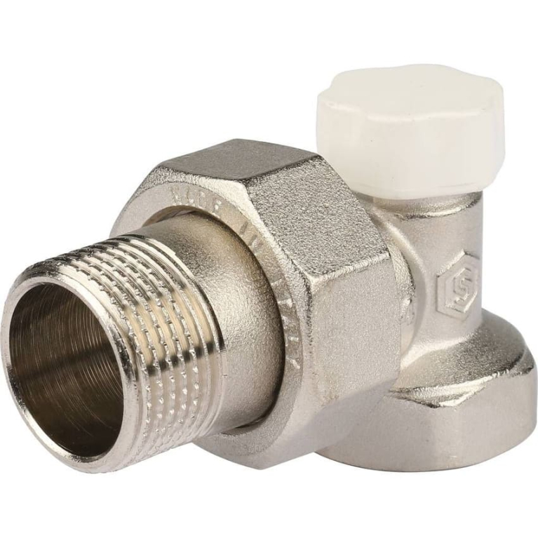 Клапан запорно-балансировочный STOUT, УГЛОВОЙ 3/4", SVL 1156 000020
