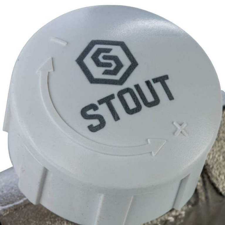 Клапан термостатический  прямой 1/2" SVT 0001 000015 STOUT
