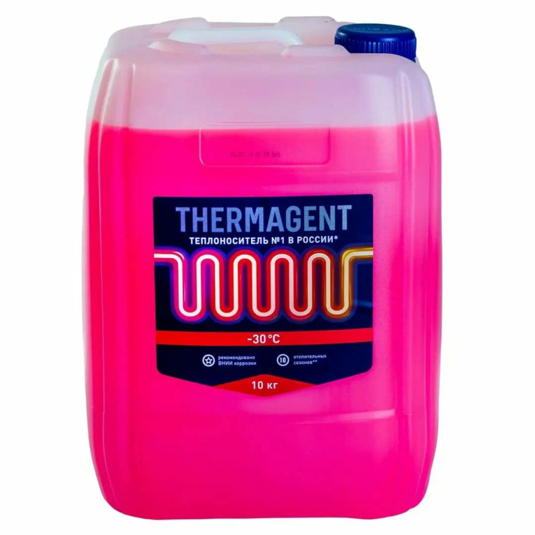 Теплоноситель Thermagent  этиленгликоль - 30°  10кг