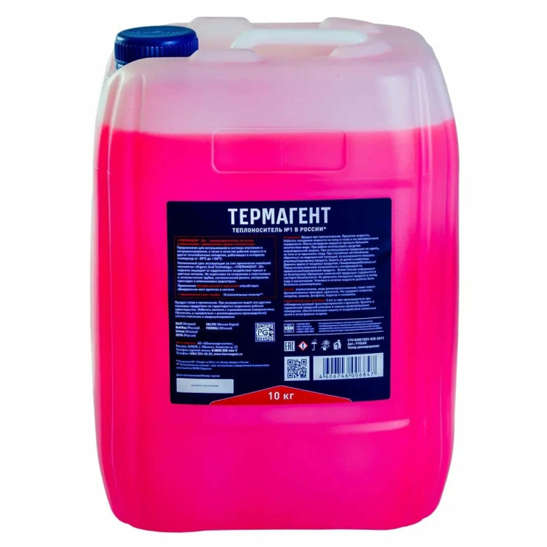 Теплоноситель Thermagent  этиленгликоль - 30°  10кг